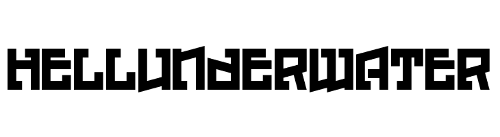 Hell Underwater  Free Fonts Download