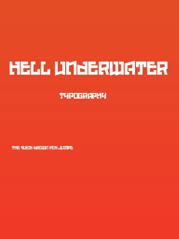 Hell Underwater Poster
