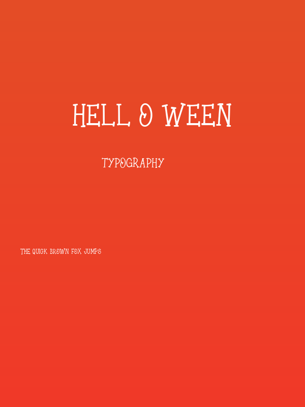 Hell o ween Poster