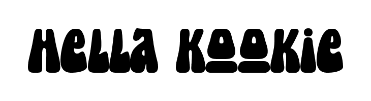 Hella Kookie Schriftart