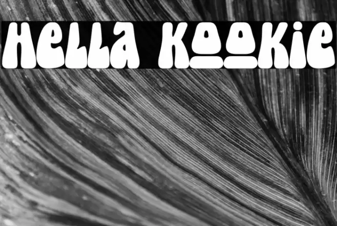 Hella Kookie Font examples