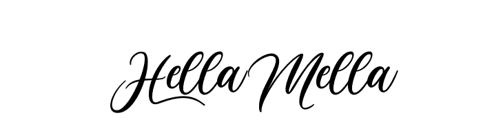 Hella Mella  les polices de caractères gratuit tlcharger