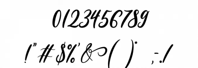 Hella Mella Font OTHER CHARS