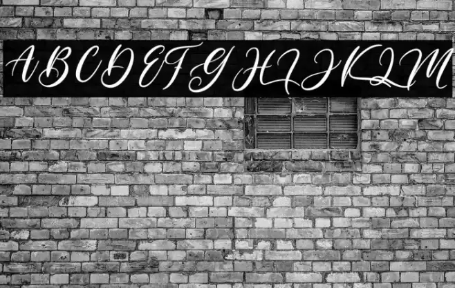 Hella Mella Font examples