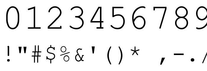 HellasCour Regular Font OTHER CHARS