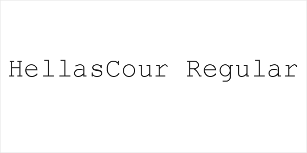 HellasCour Regular Logo
