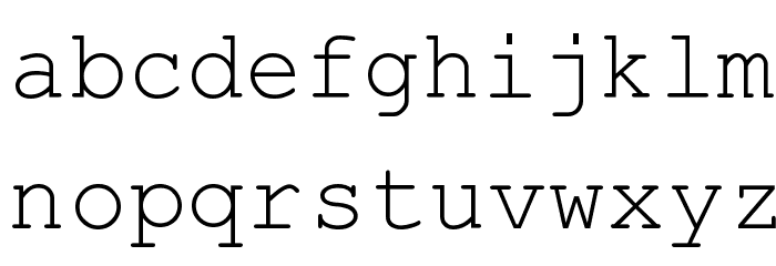 HellasCour Regular Font LOWERCASE