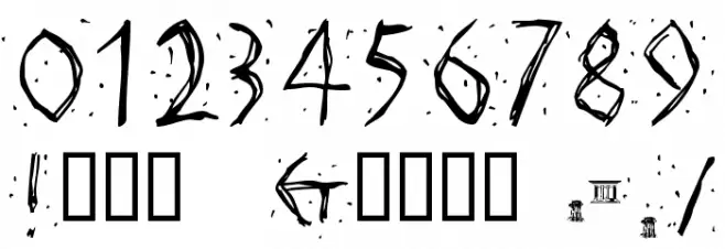 HellasDust Font OTHER CHARS