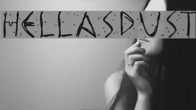 HellasDust Font examples