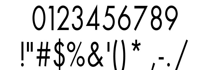 HellasFun Condensed Plain Font OTHER CHARS