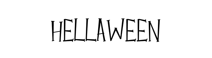 Hellaween  Frei Schriftart Herunterladen