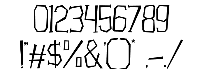 Hellaween Font OTHER CHARS