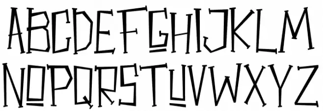 Hellaween Font UPPERCASE