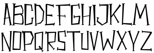 Hellaween Caratteri MINUSCOLO