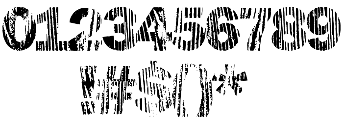 Hellawood Font Alte caractere