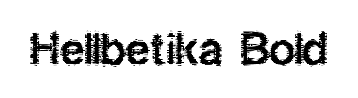 Hellbetika Bold Font