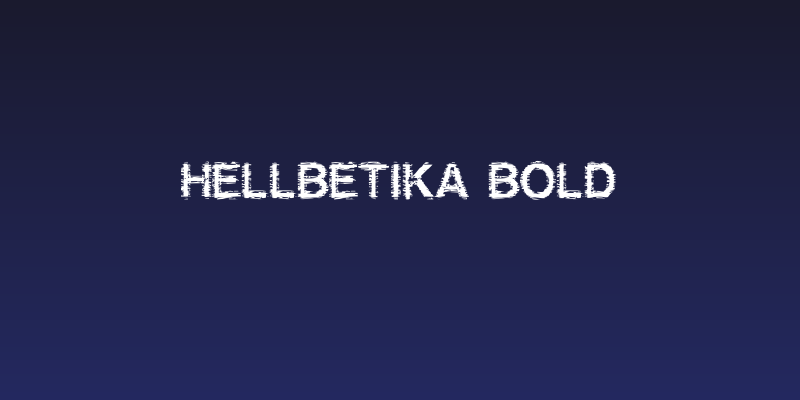 Hellbetika Bold Social Header