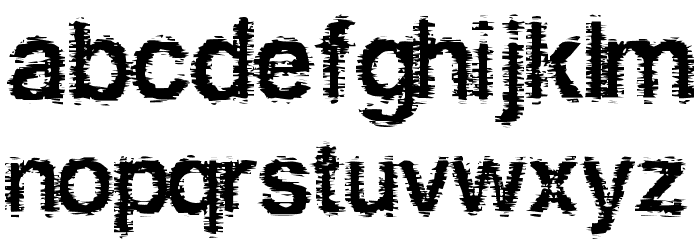 Hellbetika Bold Font LOWERCASE
