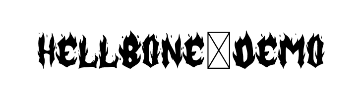Hellbone-Demo  لخطوط تنزيل