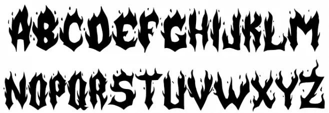 Hellbone-Demo Schriftart Groß