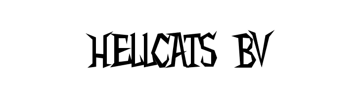 Hellcats BV  フリーフォントのダウンロード