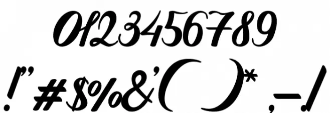 Hellena Italic Font OTHER CHARS