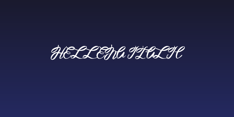 Hellena Italic Social Header