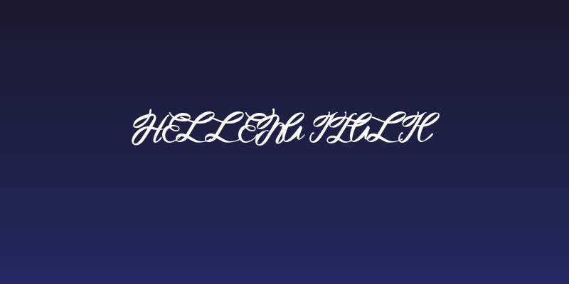 Hellena Italic Social Header