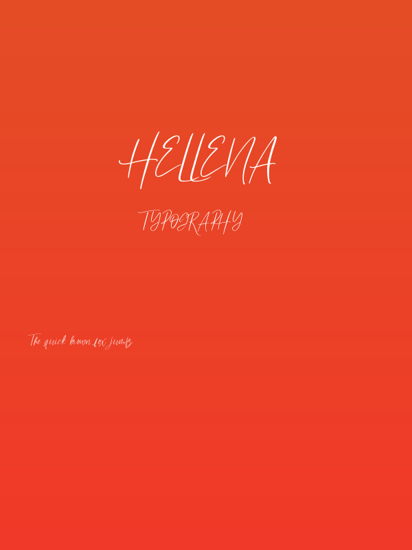 Hellena Poster
