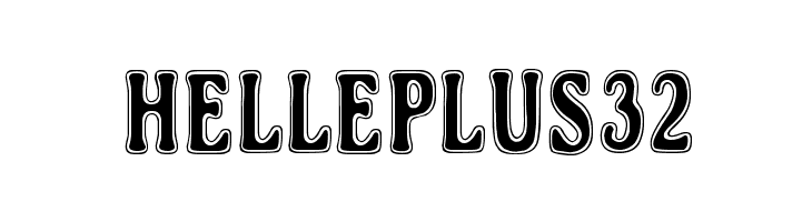 Helleplus32  font caratteri gratis