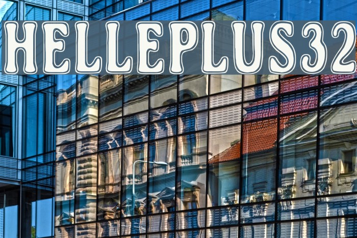 Helleplus32 Font examples