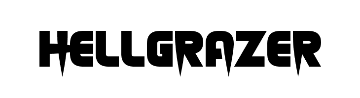 Hellgrazer  Frei Schriftart Herunterladen