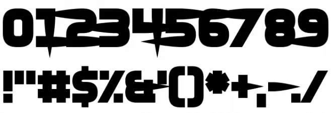 Hellgrazer Font OTHER CHARS