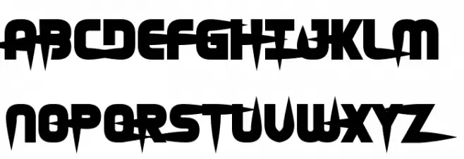 Hellgrazer Шрифта ВЕРХНИЙ