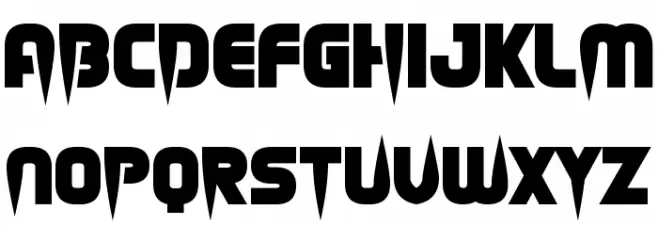 Hellgrazer फ़ॉन्ट लोअरकेस