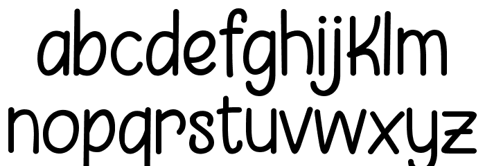 Hellia Agera Font LOWERCASE