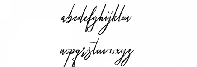 Hellicopters Brush Script Schriftart Kleinbuchstaben