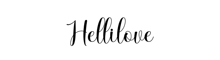 Hellilove  Descarca Fonturi Gratis