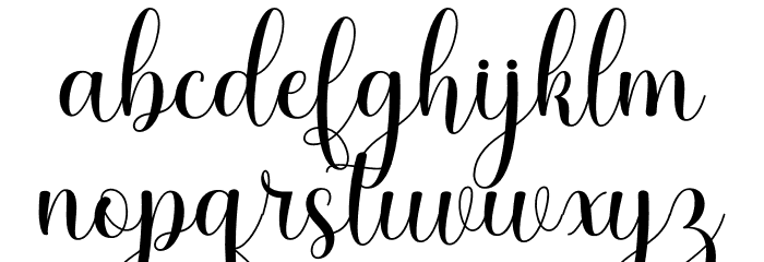 Hellilove Font LOWERCASE