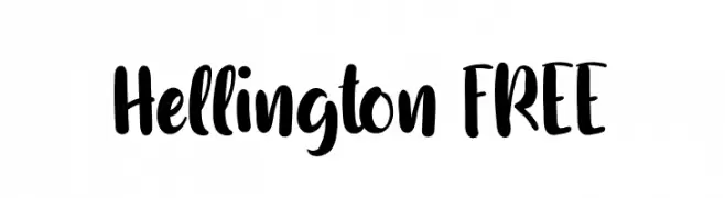 Hellington FREE  Frei Schriftart Herunterladen