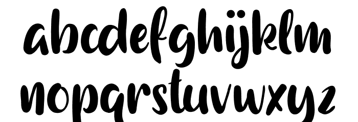 Hellington FREE Font LOWERCASE