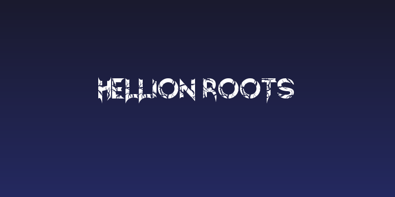 Hellion Roots Social Header