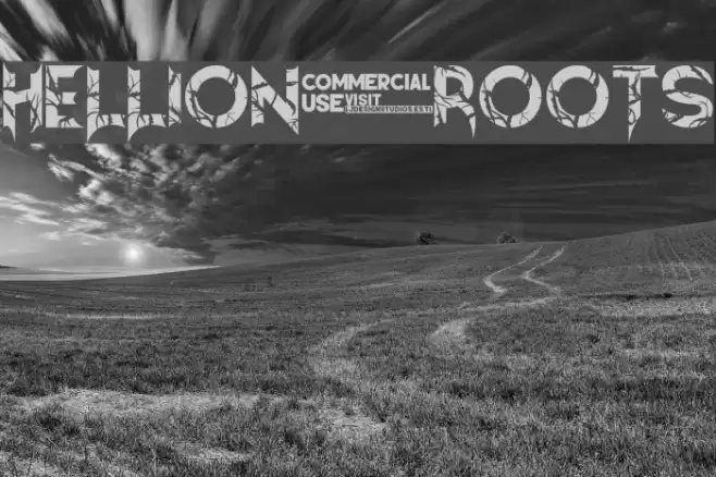 Hellion Roots Font examples