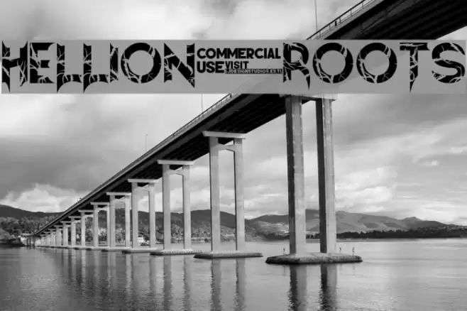 Hellion Roots Font examples