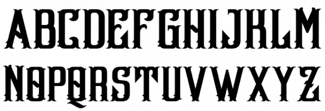 Hellios Gothic Schriftart Groß