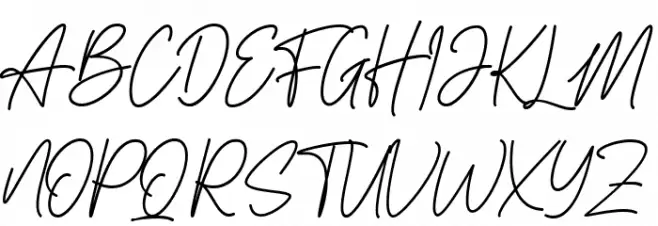 Helliya Signature Fuentes MAYÚSCULAS