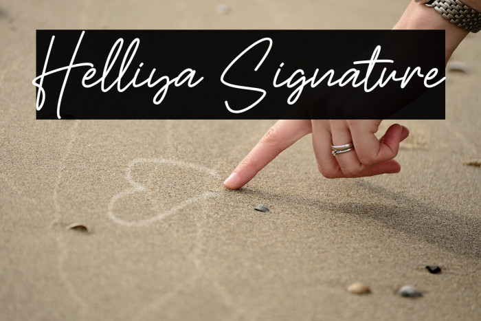 Helliya Signature Example 3