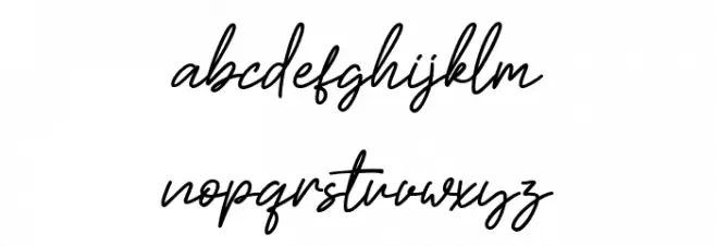 Helliya Signature Caratteri MINUSCOLO