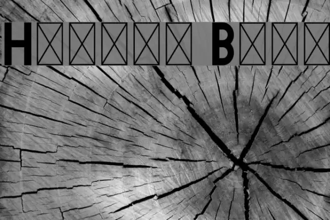 Helllo Bold Font examples