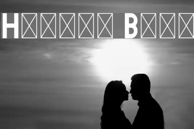 Helllo Bold Font examples